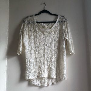 Lace cover up